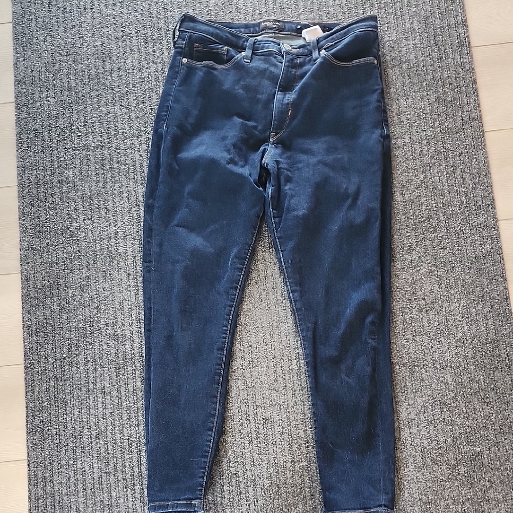 Banana Republic Dark Blue Ultra Skinny Jeans